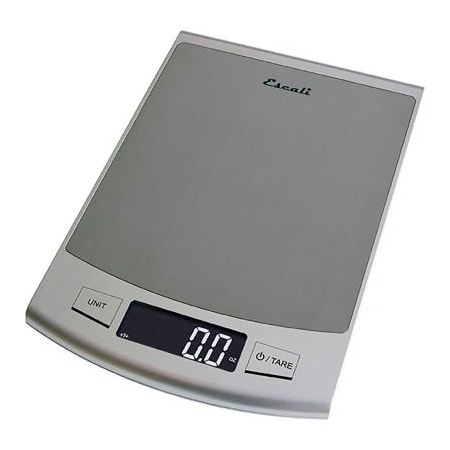 Escali Escali 2210S Passo High Capacity Digital Scale, 22lb x 0.1oz/10kg x 1g, Stainless Steel 2210S